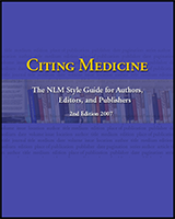 Cover of Citing Medicine