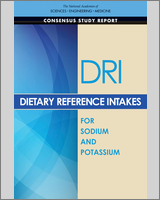 Cover of Dietary Reference Intakes for Sodium and Potassium
