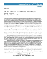 Cover of The Role of Research and Technology in the Changing Ocean Economy