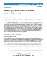 Cover of Resilience of the Research Enterprise During the COVID-19 Crisis