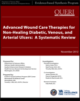 Cover of Advanced Wound Care Therapies for Non-Healing Diabetic, Venous, and Arterial Ulcers: A Systematic Review