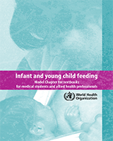 Cover of Infant and Young Child Feeding