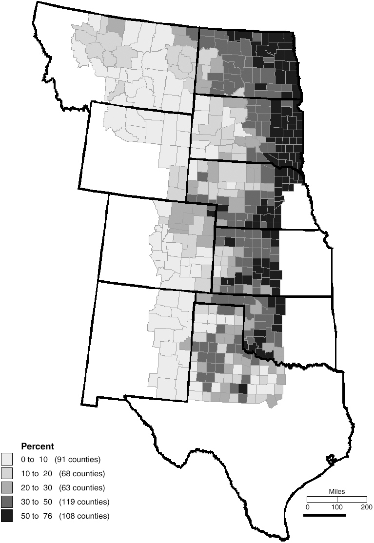 Population and Environment in the U.S. Great Plains Population, Land