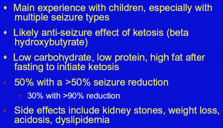 Slide 35, [Ketogenic Diet]. - An Introduction to Epilepsy - NCBI Bookshelf