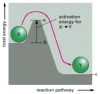 Figure 2-44. The important principle of activation energy.