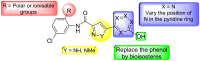 Figure 4.1.3. Future SPR design around the probe ML404.