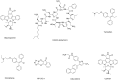 Figure 7. Compounds identified with cell wall targeted anti-cryptococcal activity in the pilot screen.