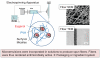 FIGURE 2-11. One of the next steps with nanofiber technology in food is to combine the nanofibers with others type of nanomaterials, in this case microemulsions, to form novel structures with new functionalities.