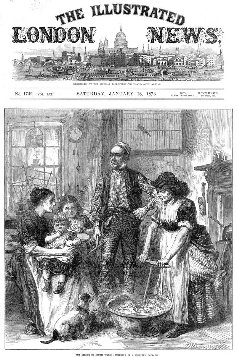 Figure 3 The Strike In South Wales Interior Of A Collier S Cottage Illustrated London News 18 January 1873 Copyright Illustrated London News Ltd Mary Evans Disability In The Industrial Revolution Ncbi Bookshelf