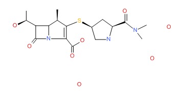Meropenem chemical structure