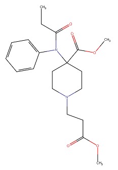 Remifentanil Chemical Structure
