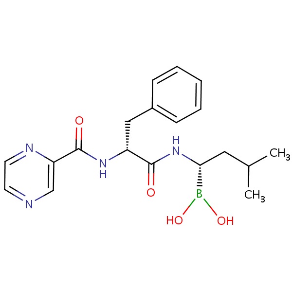 Bortezomib chemical structure