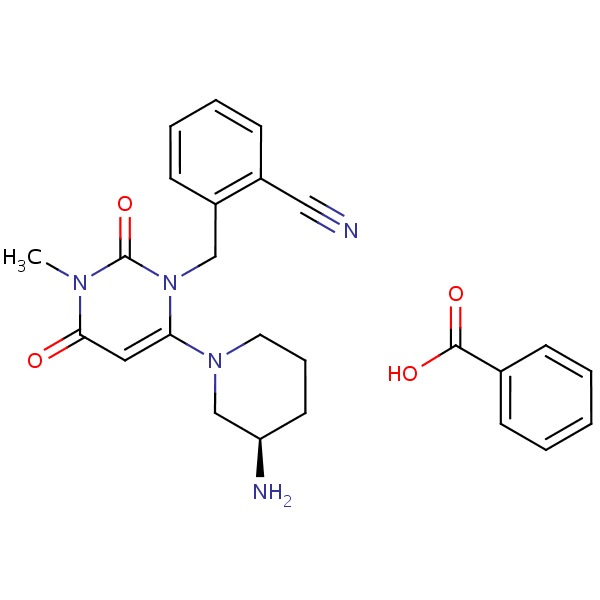 Alogliptin chemical structure