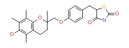 Troglitazone chemical structure