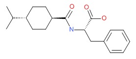 Nateglinide Chemical Structure
