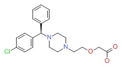 Levocetirizine Chemical Structure