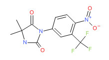 Nilutamide chemical structure