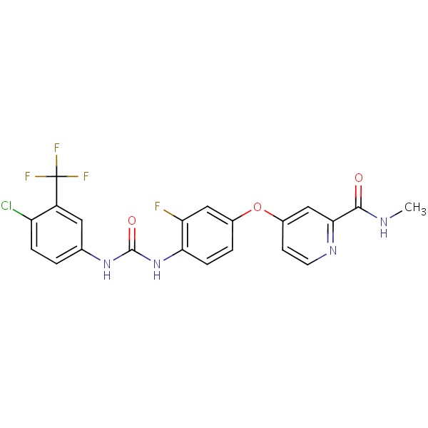 Regorafenib chemical structure