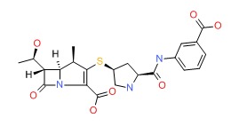 Ertapenem chemical structure