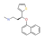 Image of Duloxetine Chemical Structure