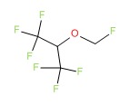 Sevoflurane chemical structure