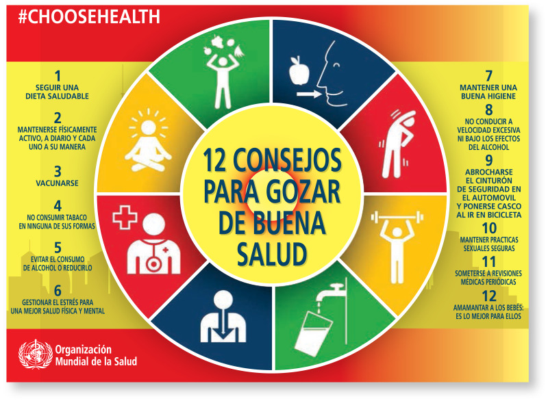 Figura 13 Consejos De PromociÓn De La Salud Para Las PrÁcticas De Autocuidado Directrices De 0614