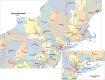 Map E.. Northeast Hospital Referral Regions.