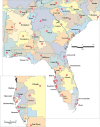 Map G.. Southeast Hospital Referral Regions.