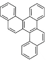 Diagram of Chemical Structure for Dibenzo[c,p]chrysene (CASRN 196-52-1) candidate structural analogues identified for Perylene.