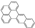 Diagram of Chemical Structure for Dibenzo(de,qr)naphthacene (CASRN 193-09-9) candidate structural analogues identified for Perylene.