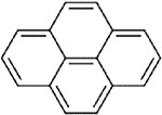 Diagram of Chemical Structure Pyrene. Physical-Chemical Properties of Perylene and Candidate Structural Analogues are described.