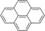 Diagram of Chemical Structure for Pyrene (CASRN 129-00-0). Comparison of Available Oral Toxicity Values for Perylene and Candidate Structural Analogues.