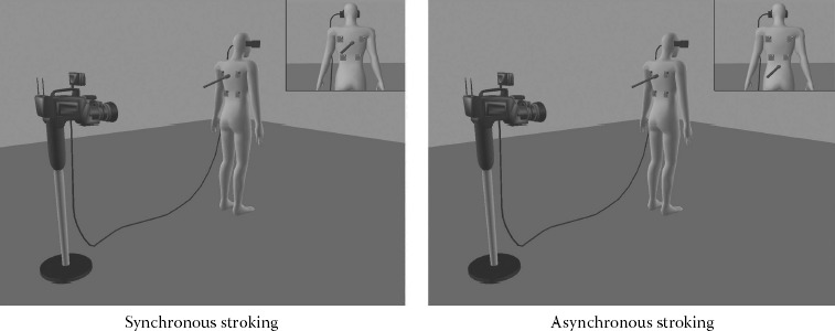 FIGURE 24.3. Subject stood 2 m in front of a camera with a 3-D encoder.