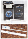 Figure 5.4—Photograph of a Camel crush package and cigarette displaying the filter flavor pellet.