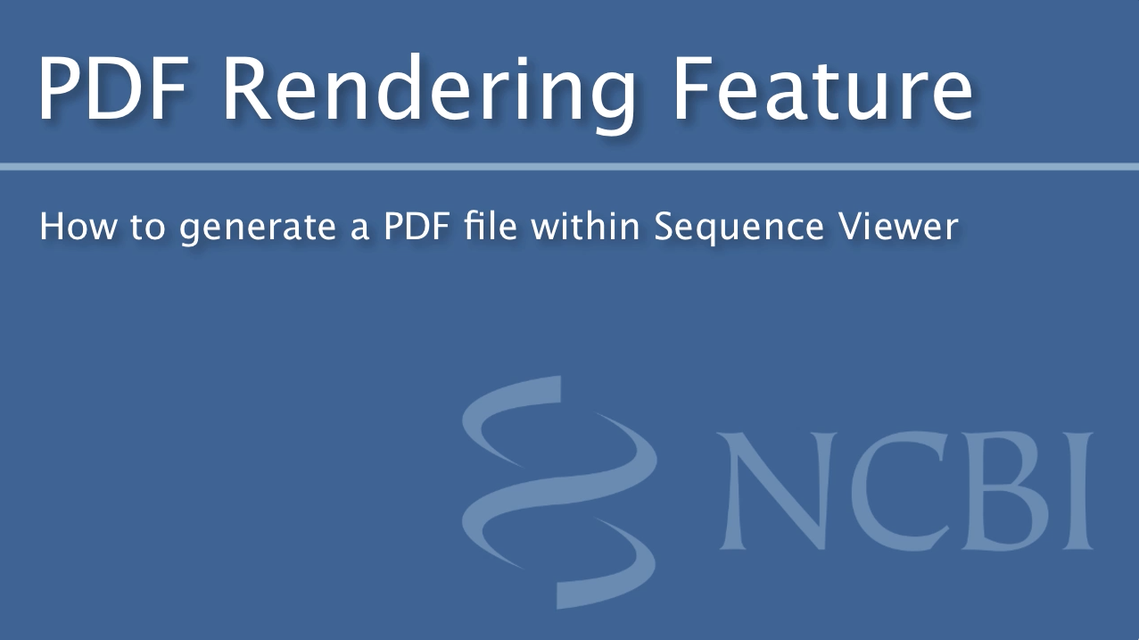 PDF Rendering Feature
