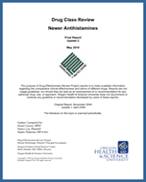 Cover of Drug Class Review: Newer Antihistamines
