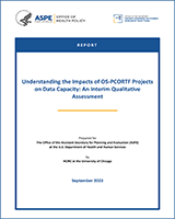 Cover of Understanding the Impacts of OS-PCORTF Projects on Data Capacity: An Interim Qualitative Assessment
