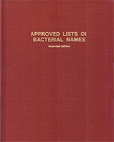 Cover of Approved Lists of Bacterial Names (Amended)