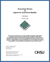 Cover of Drug Class Review on Agents for Overactive Bladder