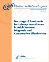 Cover of Nonsurgical Treatments for Urinary Incontinence in Adult Women: Diagnosis and Comparative Effectiveness