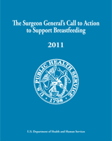 Cover of The Surgeon General's Call to Action to Support Breastfeeding