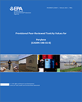 Cover of Provisional Peer-Reviewed Toxicity Values for Perylene (CASRN 198-55-0)