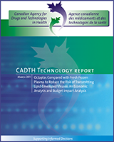 Cover of Octaplas Compared with Fresh Frozen Plasma to Reduce the Risk of Transmitting Lipid-Enveloped Viruses: An Economic Analysis and Budget Impact Analysis