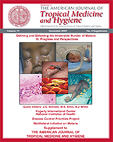 Cover of Defining and Defeating the Intolerable Burden of Malaria III: Progress and Perspectives