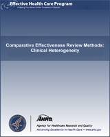 Cover of Comparative Effectiveness Review Methods: Clinical Heterogeneity