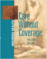 Cover of Care Without Coverage
