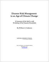 Cover of Disaster Risk Management in an Age of Climate Change