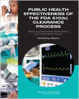 Cover of Public Health Effectiveness of the FDA 510(k) Clearance Process