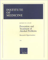 Cover of Prevention and Treatment of Alcohol Problems