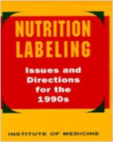 Cover of Nutrition Labeling